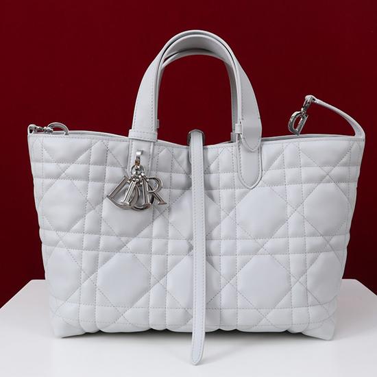 Large Dior Toujours Bag Light Blue M3319