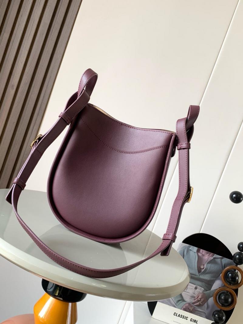 Loewe Hammock Slice bag Dark Burgundy LE9091