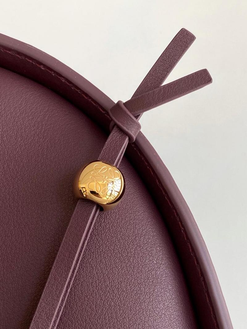 Loewe Hammock Slice bag Dark Burgundy LE9091