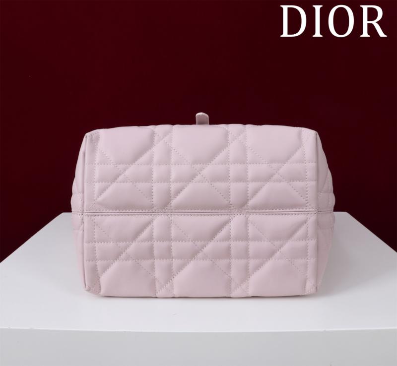 Medium Dior Toujours Vertical Tote Bag Pink M2836