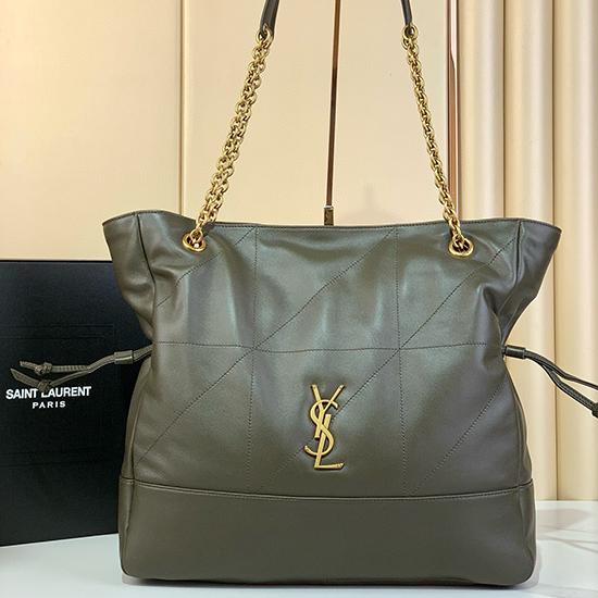 Saint Laurent Jamie 4.3 large pochon bag Green 809824