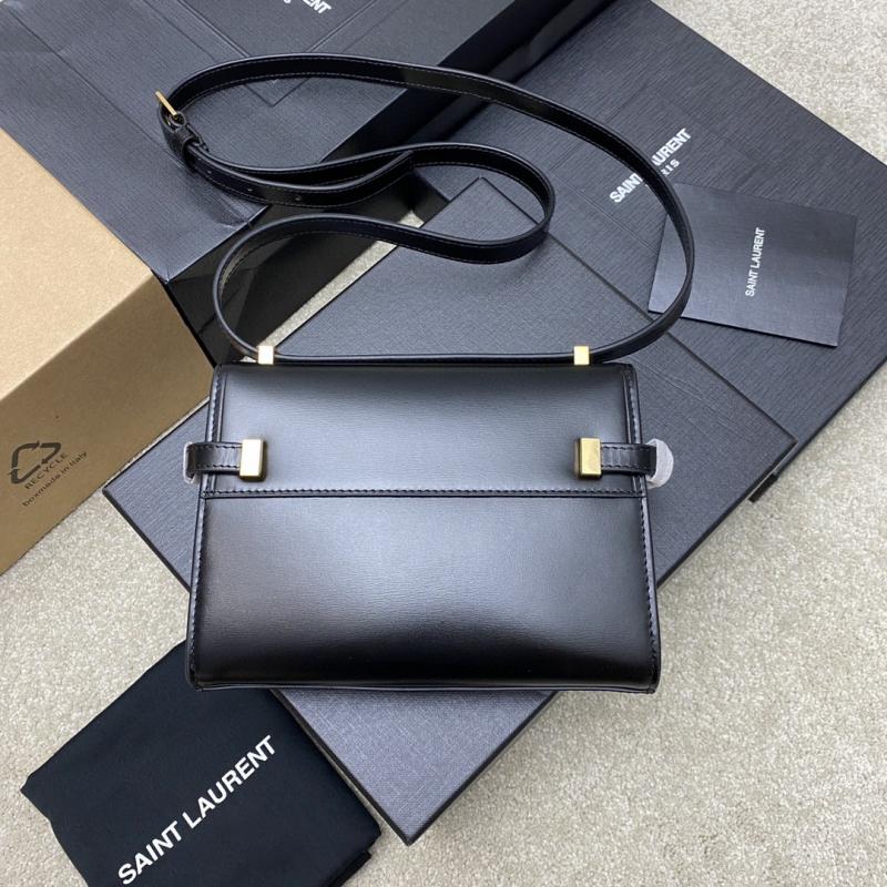 Saint Laurent Manhattan Mini Crossbody Bag Black 727766