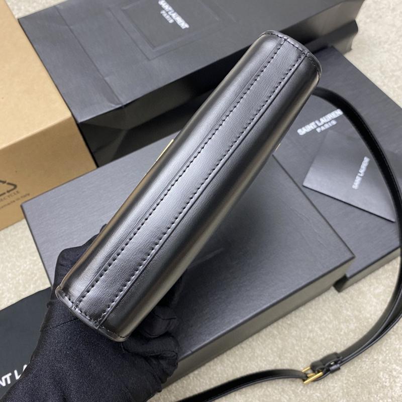 Saint Laurent Manhattan Mini Crossbody Bag Black 727766