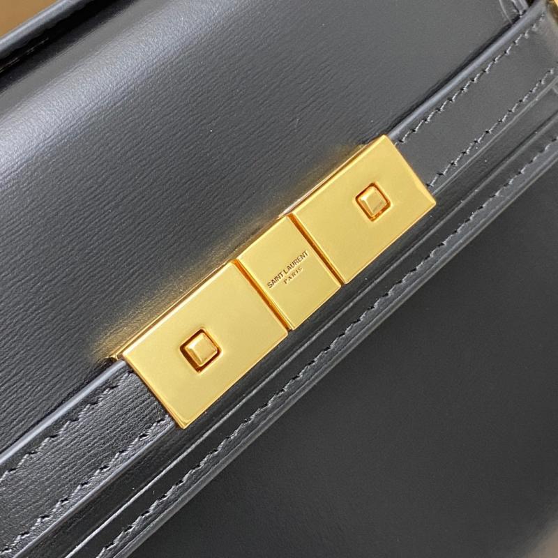 Saint Laurent Manhattan Mini Crossbody Bag Black 727766