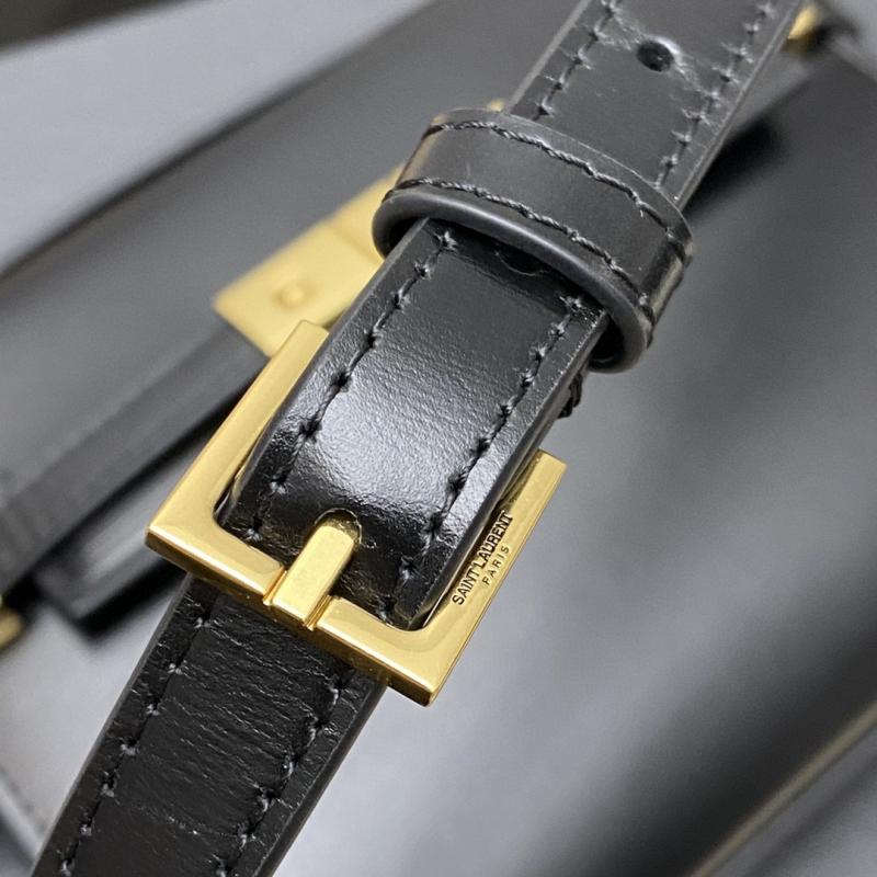 Saint Laurent Manhattan Mini Crossbody Bag Black 727766