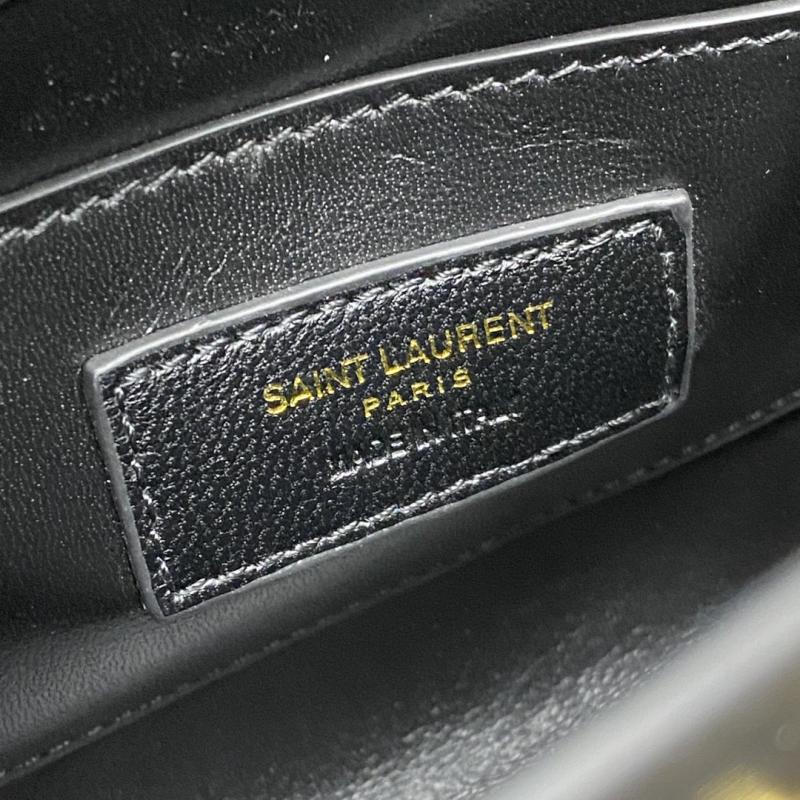 Saint Laurent Manhattan Mini Crossbody Bag Black 727766