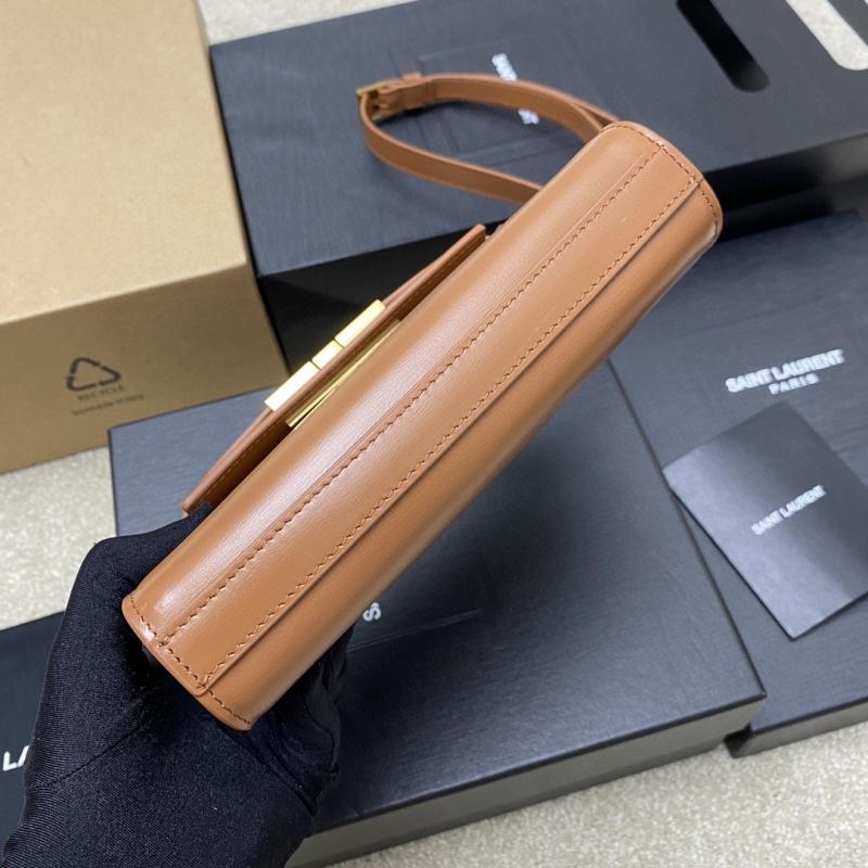 Saint Laurent Manhattan Mini Crossbody Bag Camel 727766