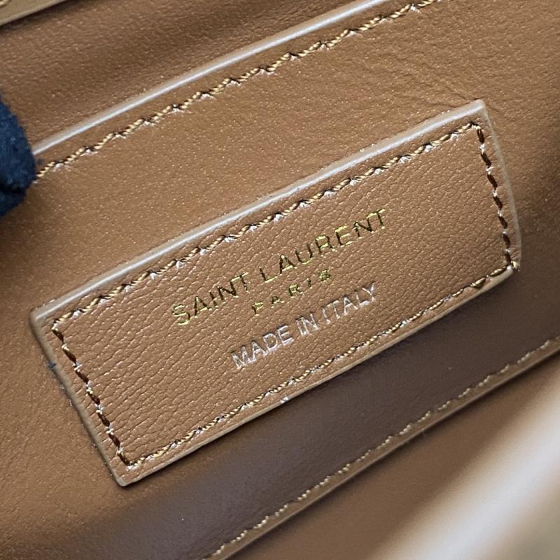 Saint Laurent Manhattan Mini Crossbody Bag Camel 727766