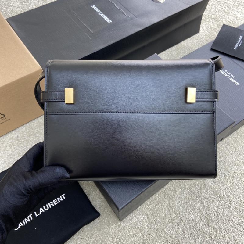 Saint Laurent Manhattan Small Shoulder Bag Black 675626