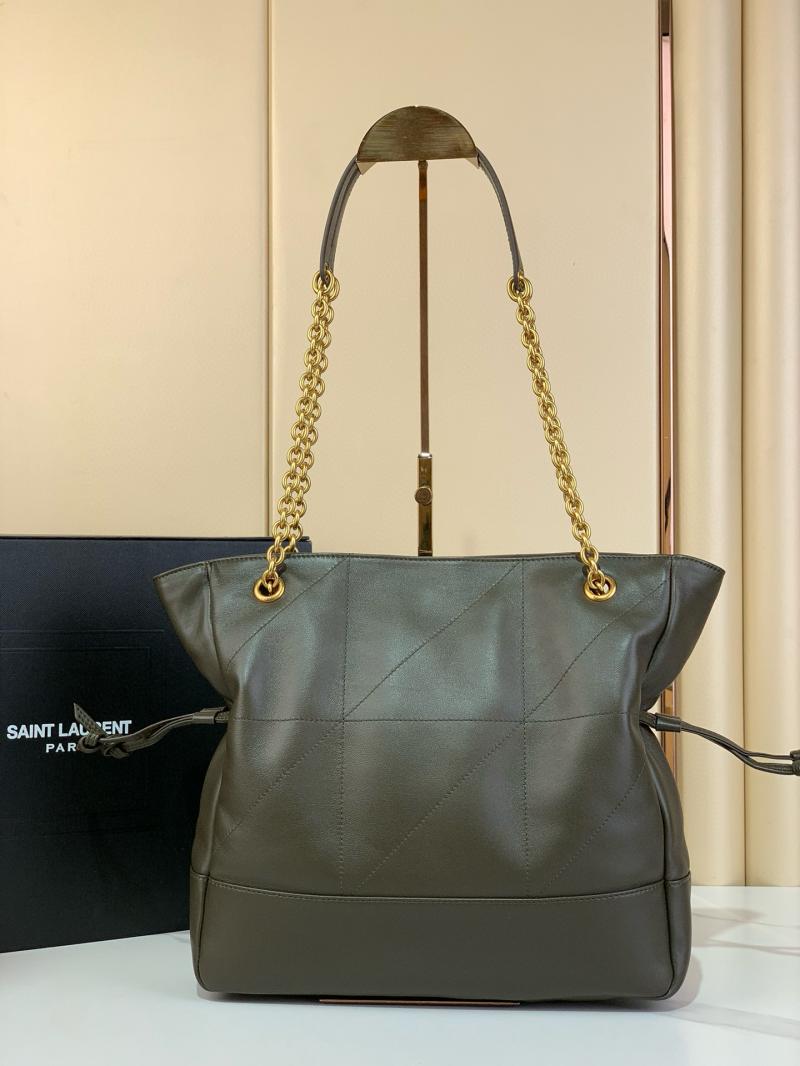 Saint Laurent Small Jamie Shopping Green 833948
