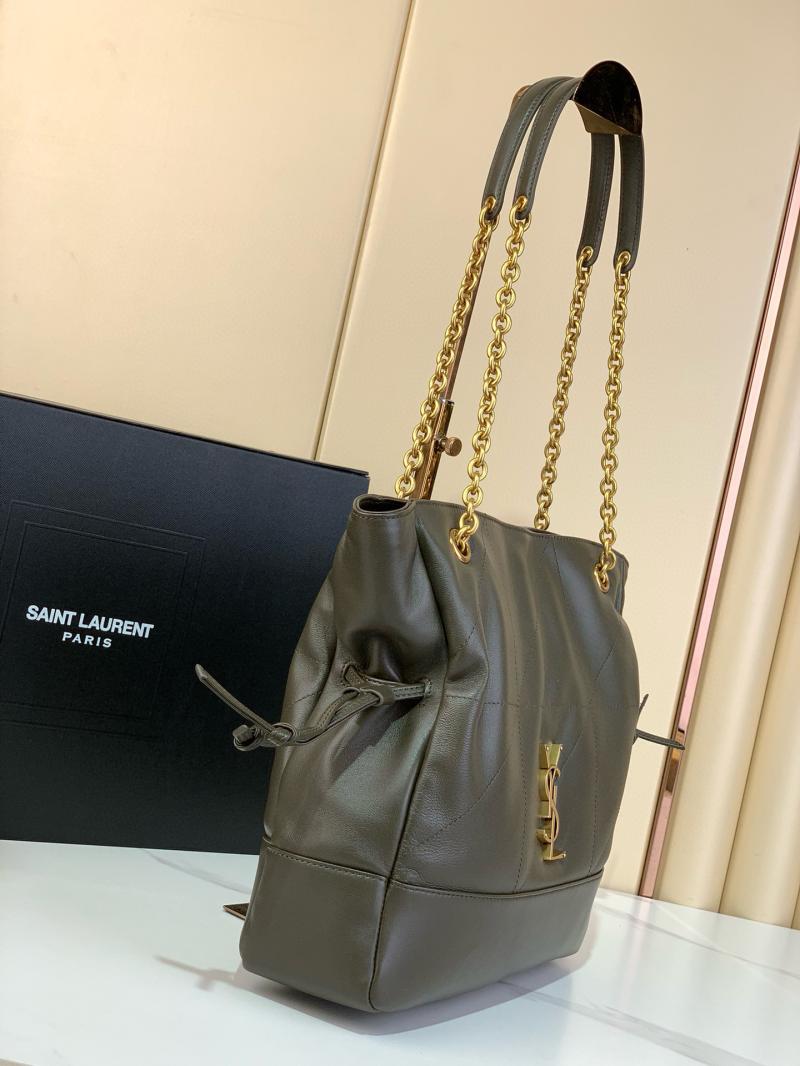 Saint Laurent Small Jamie Shopping Green 833948
