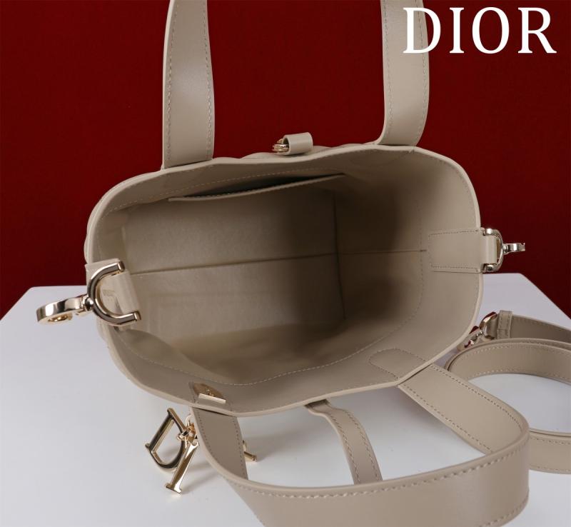 Small Dior Toujours Vertical Tote Bag Beige M2835