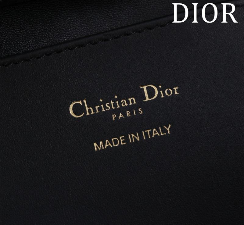 Small Dior Toujours Vertical Tote Bag Black M2835