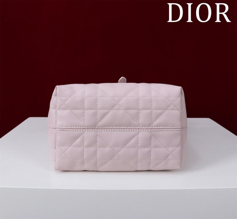 Small Dior Toujours Vertical Tote Bag Pink M2835