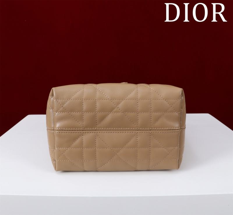 Small Dior Toujours Vertical Tote Bag Tan M2835