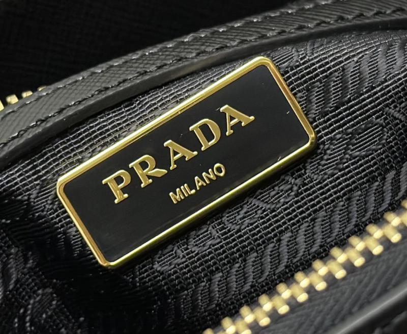 Small Prada Galleria Saffiano leather bag Black1BA896