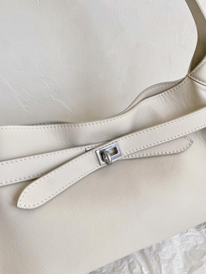 Balenciaga Bel Air Small Shoulder Bag Cream 810680