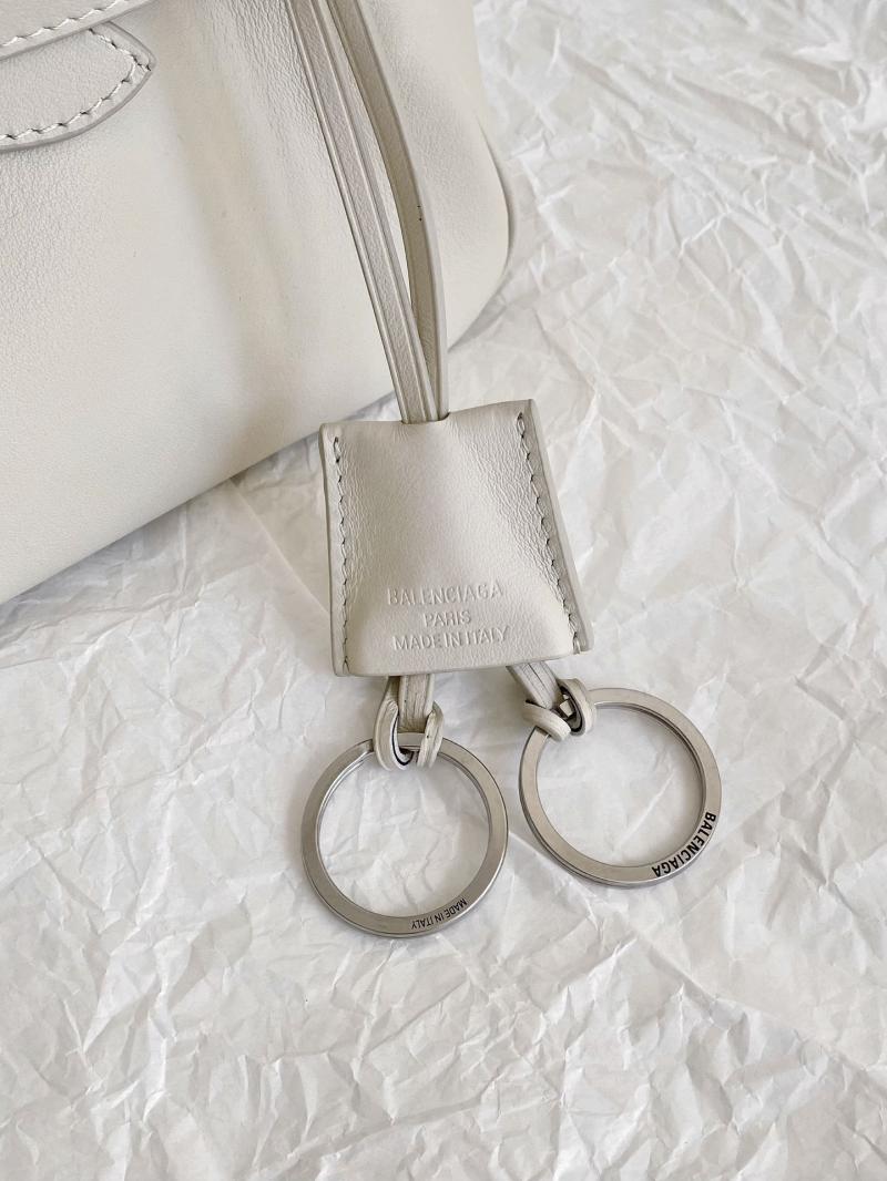 Balenciaga Bel Air Small Shoulder Bag Cream 810680