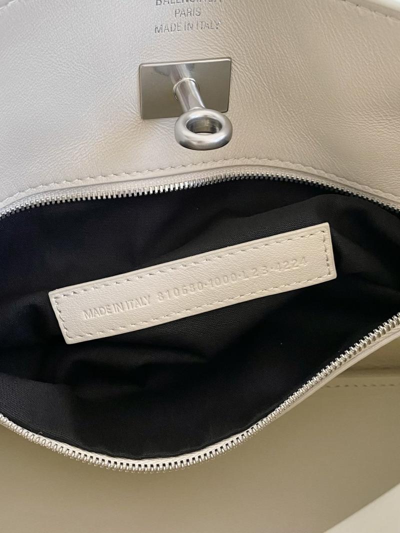Balenciaga Bel Air Small Shoulder Bag Cream 810680