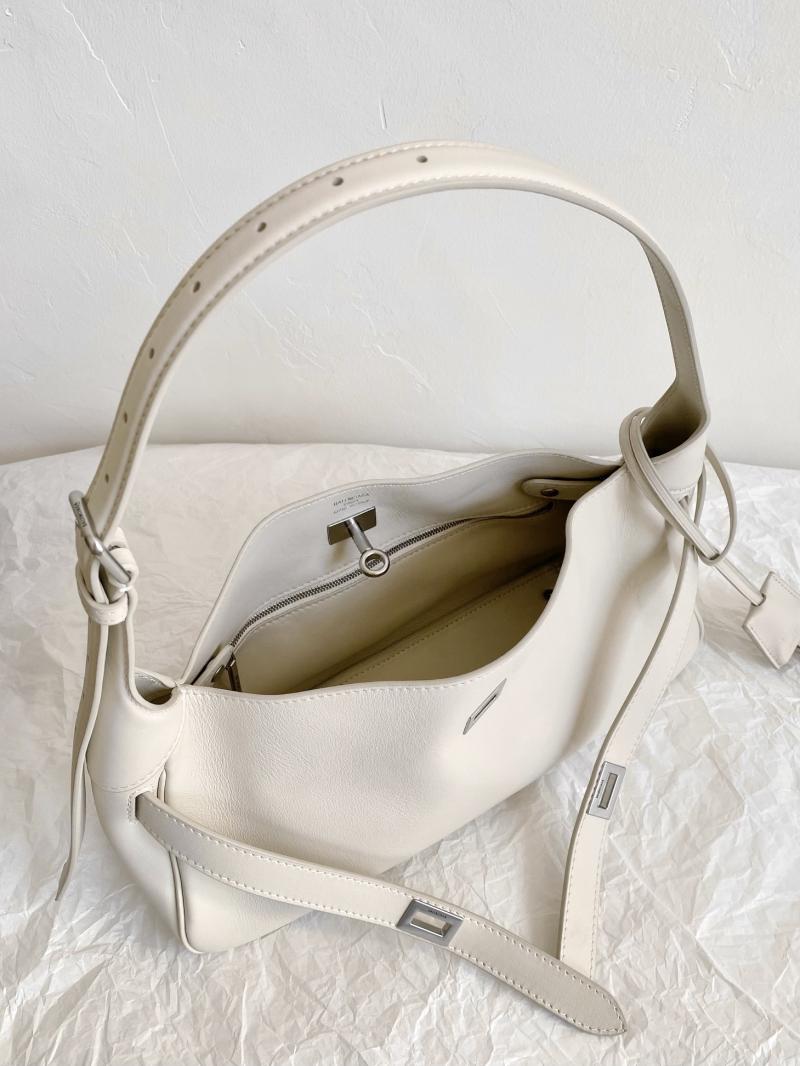 Balenciaga Bel Air Small Shoulder Bag Cream 810680