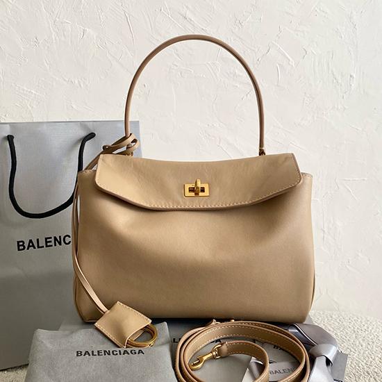 Balenciaga Rodeo Small Handbag Latte B789779