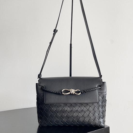 Bottega Veneta Small Andiamo Messenger Black 815781