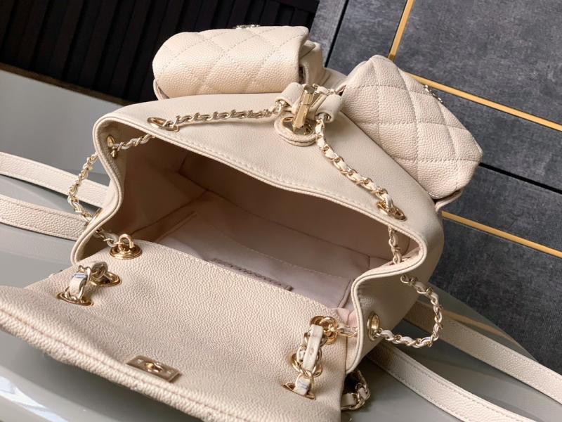 Chanel Backpack Beige AS3860