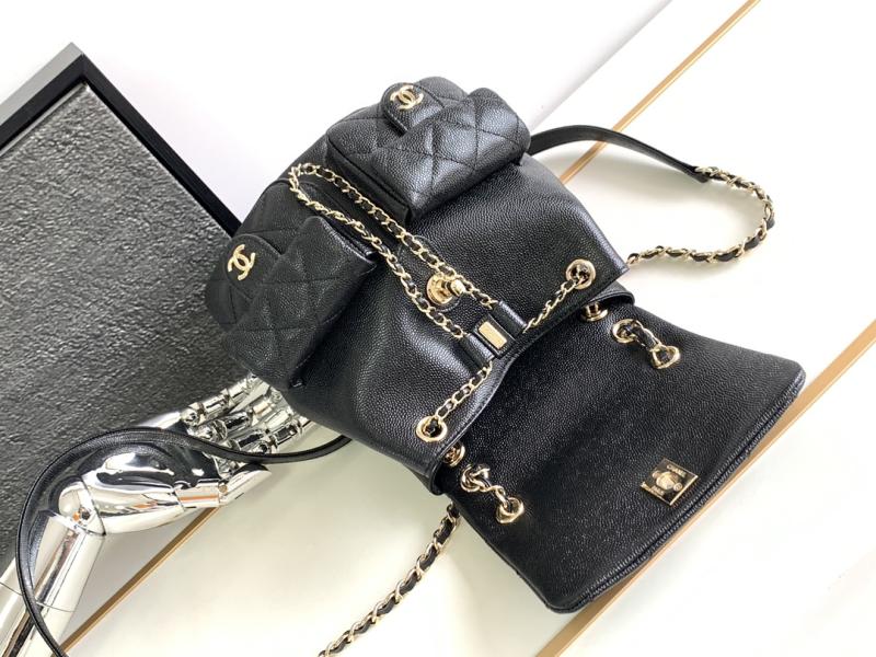 Chanel Backpack Black AS3860