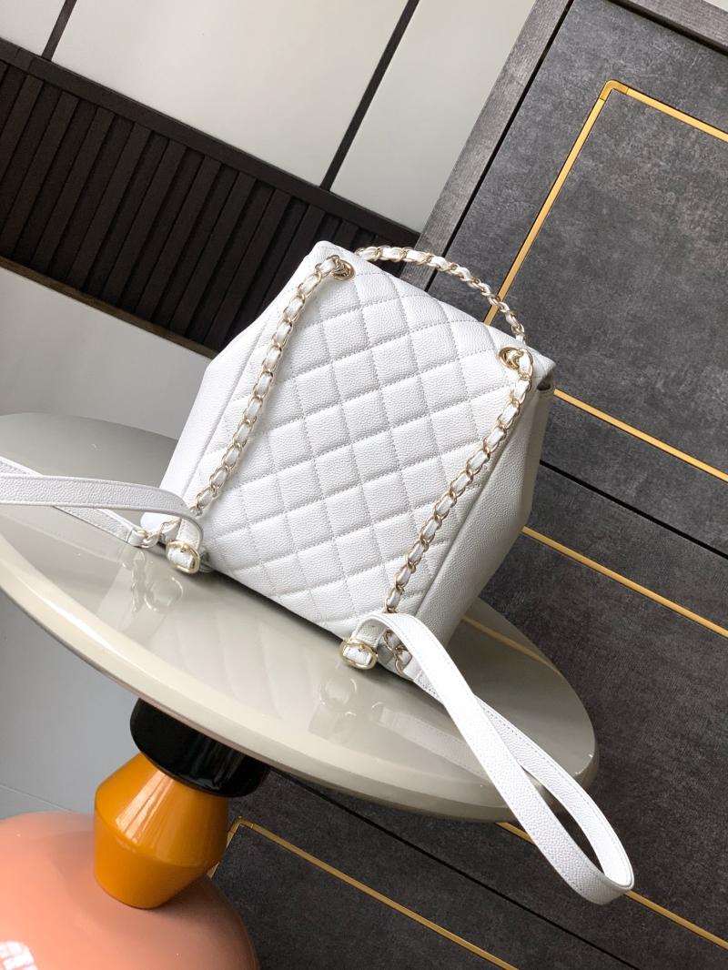 Chanel Backpack Light Grey AS3860