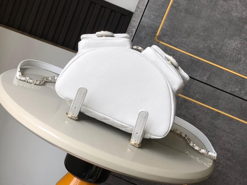 Chanel Backpack Light Grey AS3860