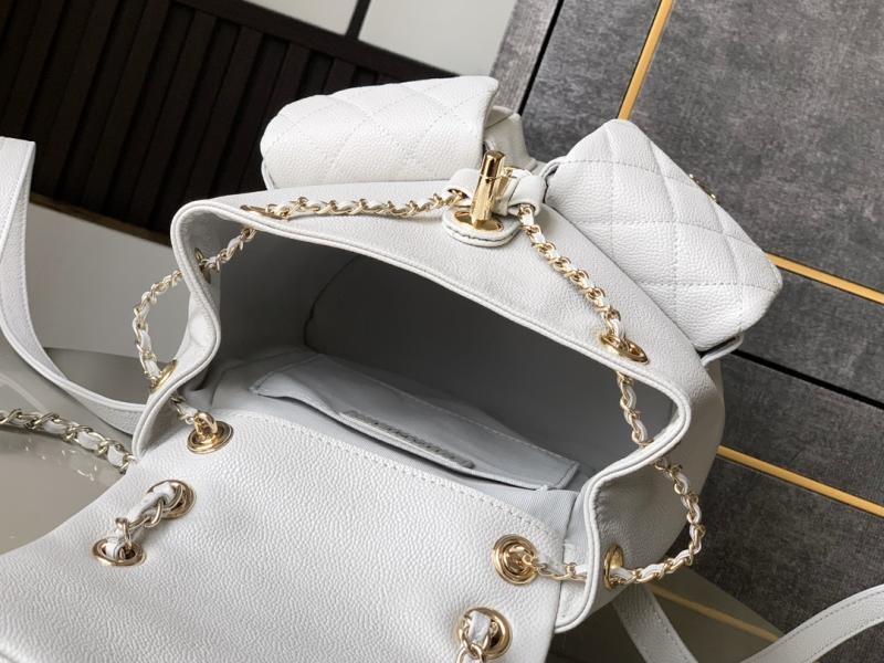 Chanel Backpack Light Grey AS3860