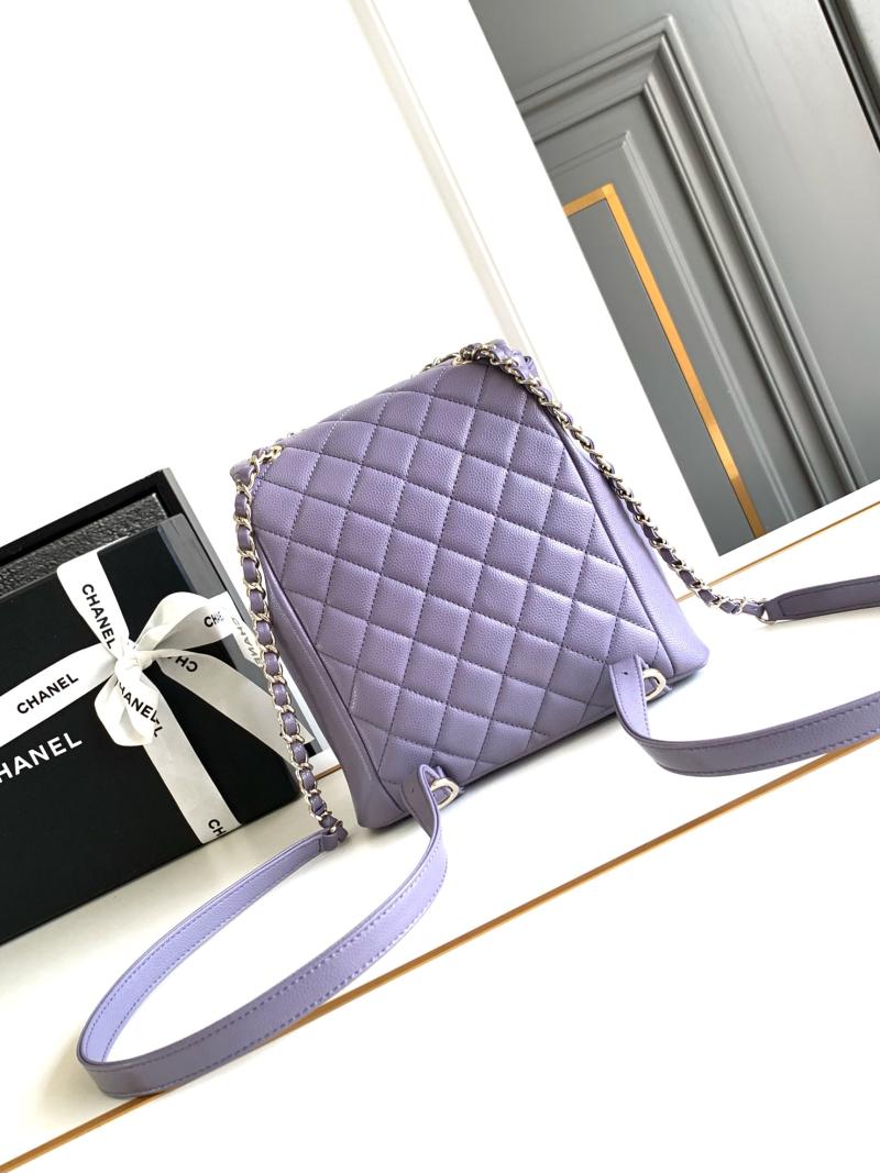 Chanel Backpack Purple AS3860