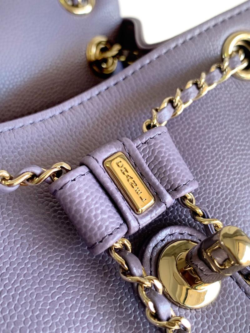 Chanel Backpack Purple AS3860