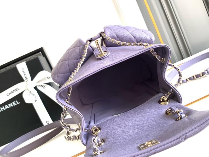 Chanel Backpack Purple AS3860
