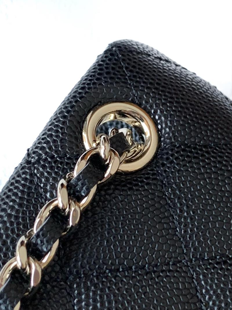 Chanel Classic Clutch With Chain Black AP4422