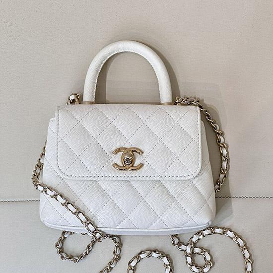 Chanel Clutch with Chain White AP4244