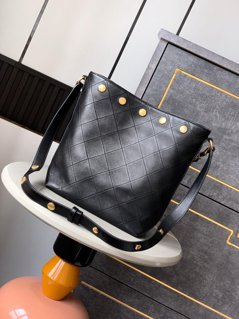 Chanel Large Bucket Bag with Gold AS5406