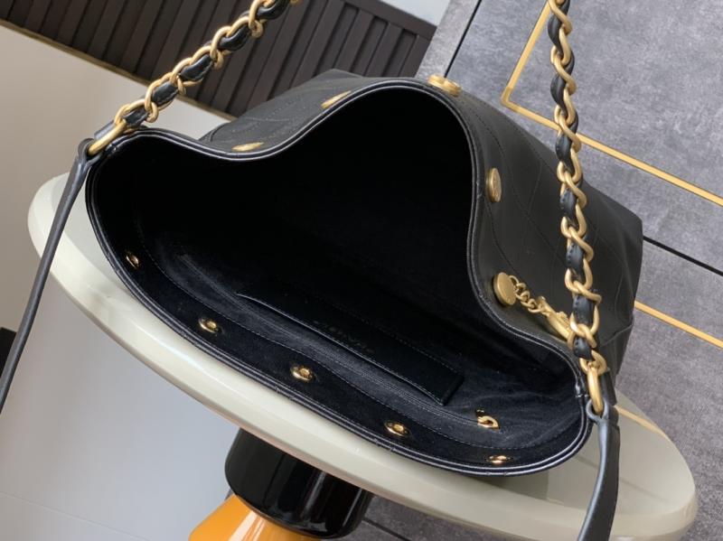 Chanel Large Bucket Bag with Gold AS5406