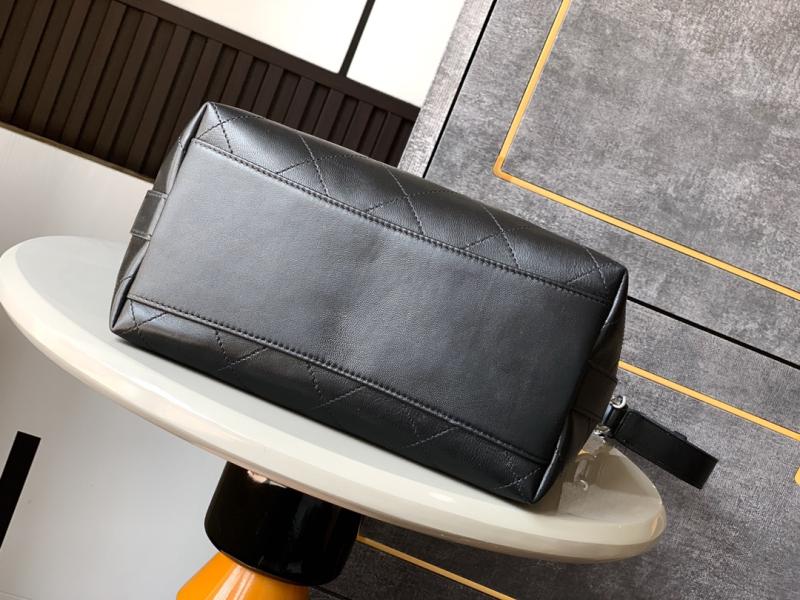 Chanel Large Bucket Bag with Silver AS5406