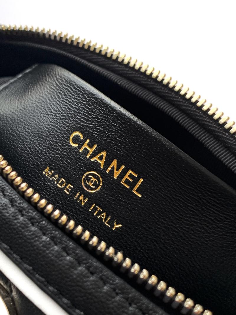 Chanel Mini Boston Bag Black AP4474