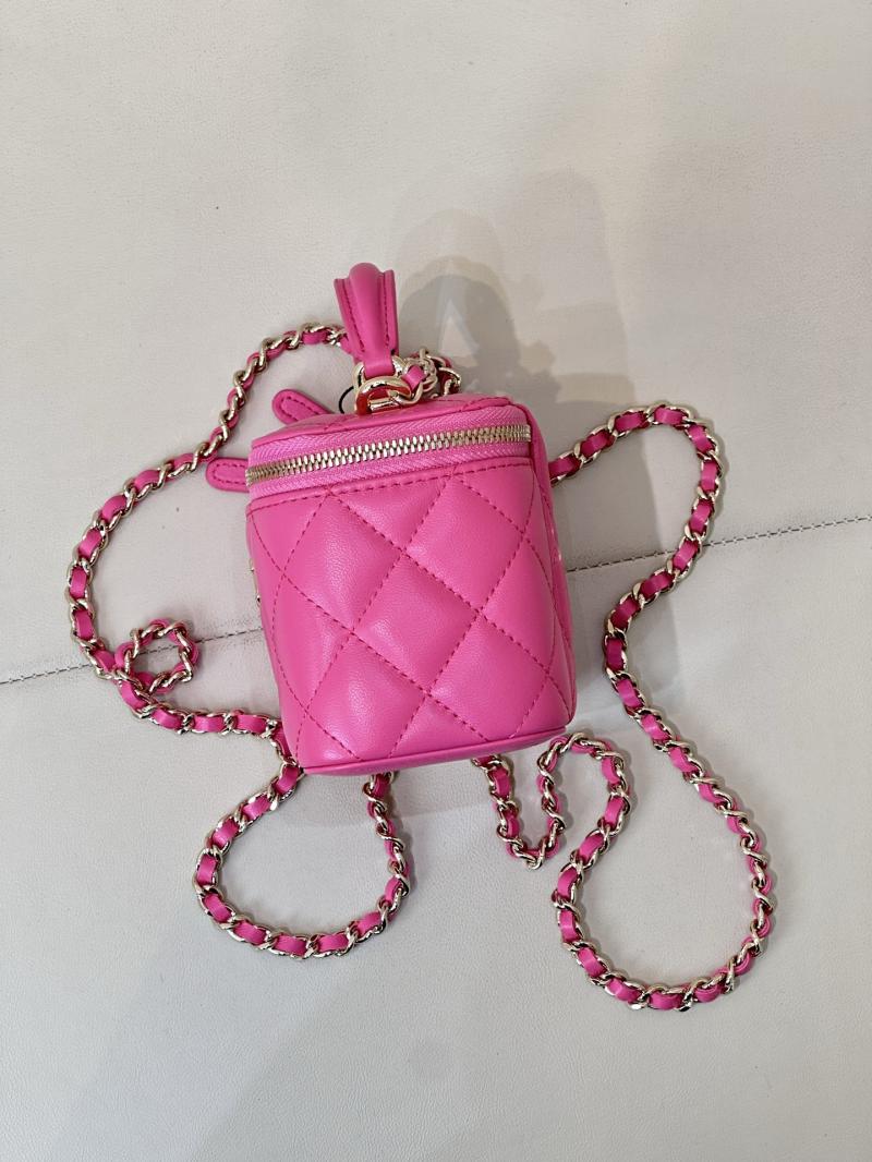 Chanel Mini Vanity With Chain Pink AP2198