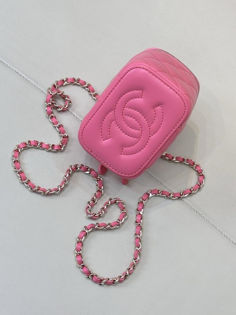 Chanel Mini Vanity With Chain Pink AP2198