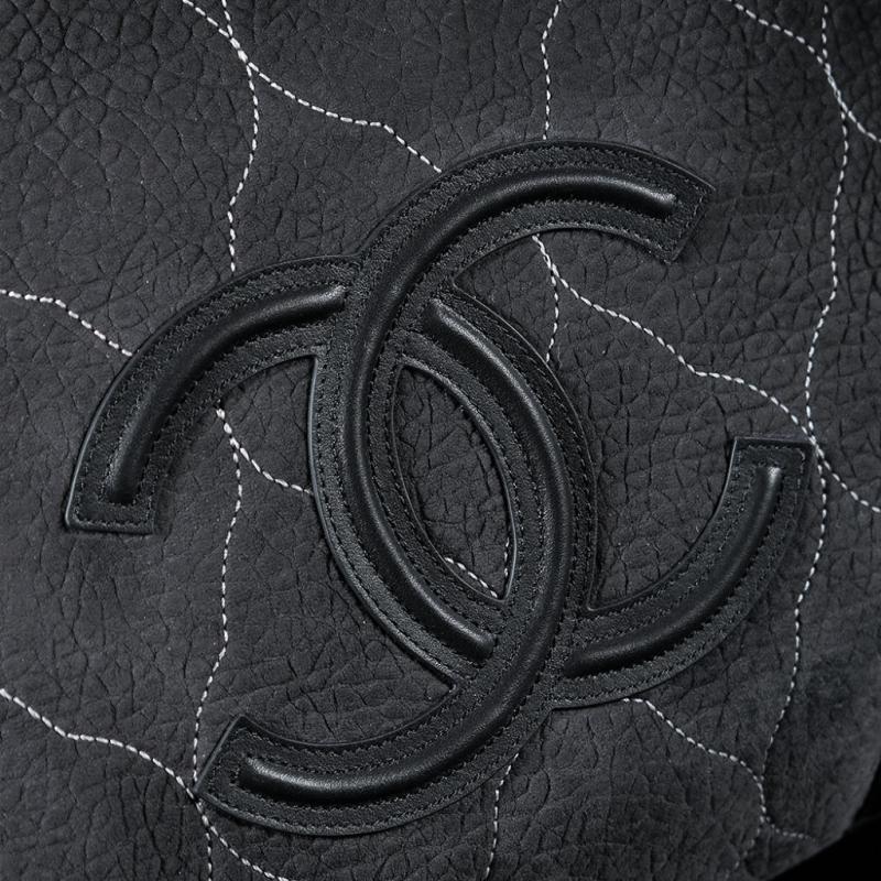 Chanel Rodeo Drive Hobo Bag Black AS3336