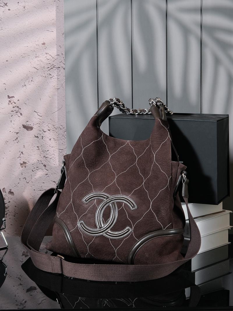 Chanel Rodeo Drive Hobo Bag Brown AS3336