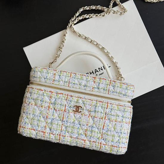 Chanel Tweed Vanity Case AP1490