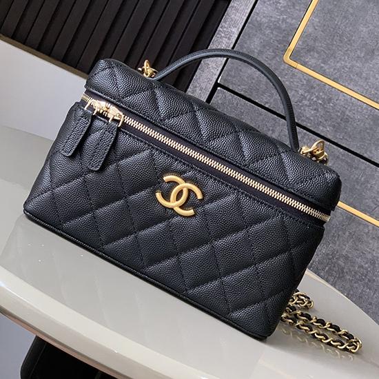 Chanel Vanity Case Black AP4483
