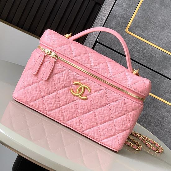 Chanel Vanity Case Pink AP4483