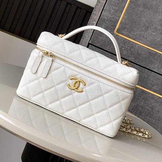 Chanel Vanity Case White AP4483