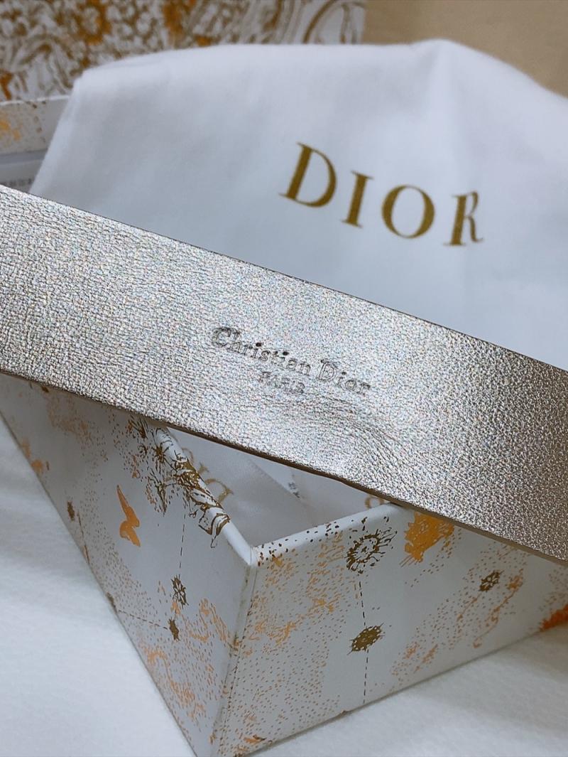Dior 3.4 Belt Light Gold WDB40306