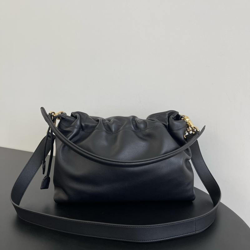 Fendi Mamma Baguette Large Black 8BR834
